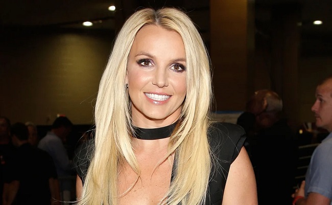 Britney Spears Rolled Around Topless on the Beach