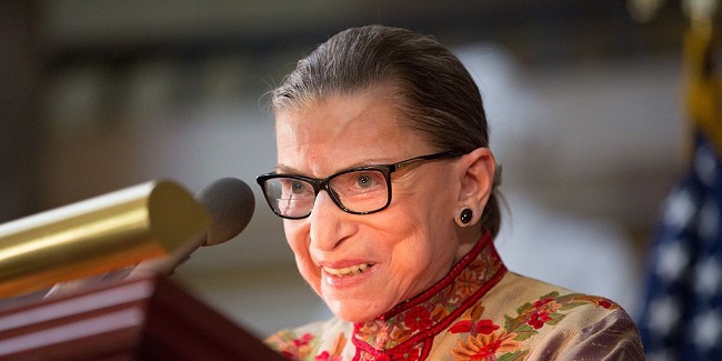 Ruth Bader Ginsburg Tells Young Women: 'Fight For The Things You Care About'
