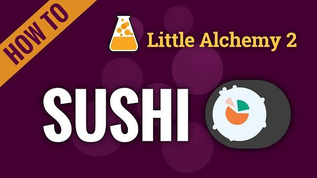 How To Make Sushi in Little Alchemy 2
